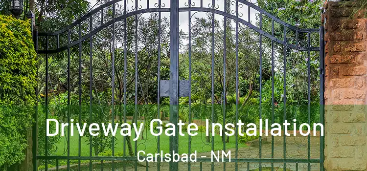  Driveway Gate Installation Carlsbad - NM